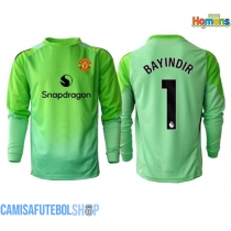 Camisa de time de futebol Manchester United Altay Bayindir #1 Goleiro Replicas 3º Equipamento 2025-26 Manga Comprida